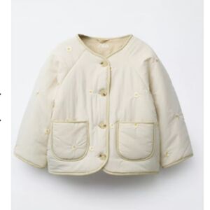 Zara daisy embroidered jacket Size 6